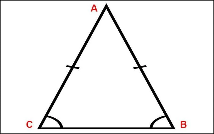 Hình tam giác cân trong kiến trúc