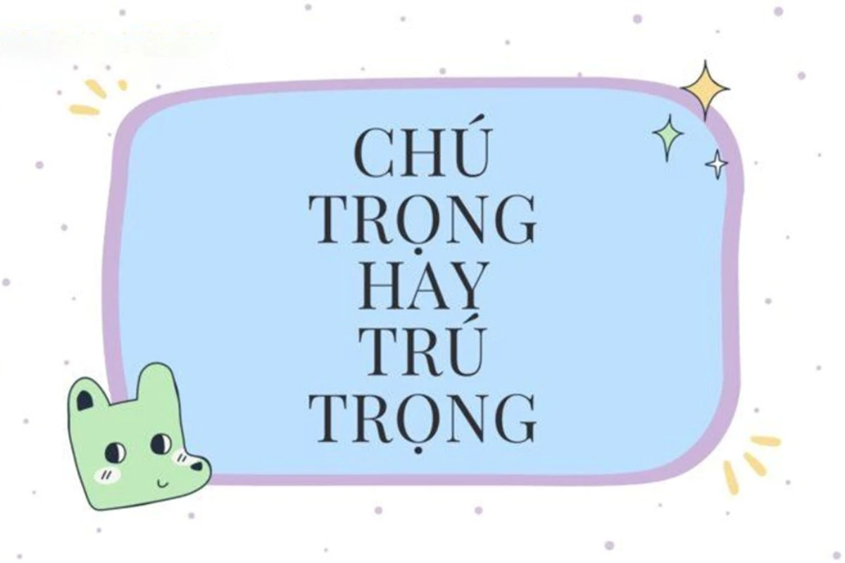 Hình minh họa chính tả