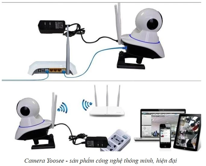 Cách cài đặt camera Yoosee