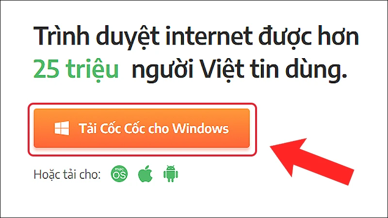 Tải Cốc Cốc cho Windows