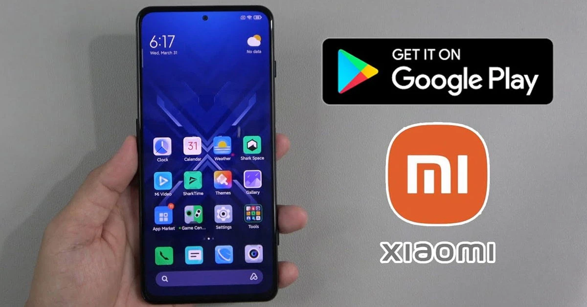 Cài đặt Google Play trên Xiaomi