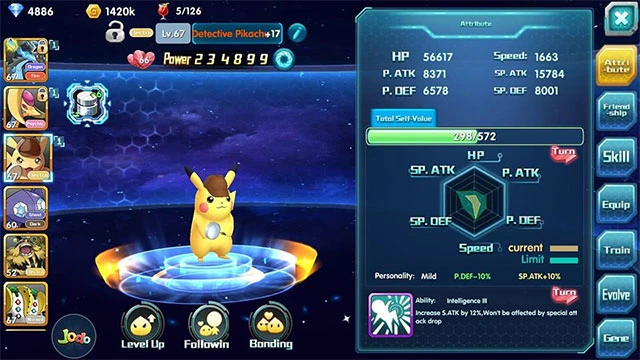 Poke Đại Chiến cho Android 7.0 Game đại chiến thú cưng