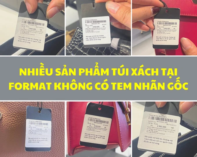 Thời trang Format có mập mờ về tem mác?