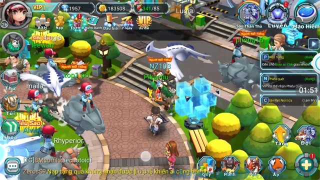 Poke Đại Chiến cho iOS 7.0 Game chiến thuật Pokemon