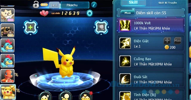 Poke Đại Chiến cho iOS 7.0 Game chiến thuật Pokemon