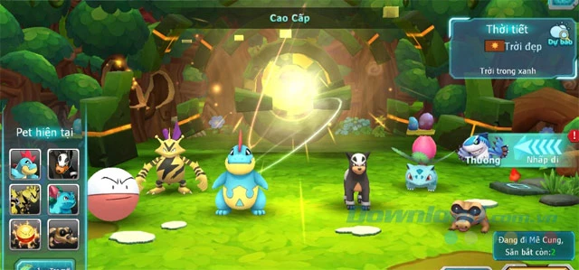 Poke Đại Chiến cho iOS 7.0 Game chiến thuật Pokemon