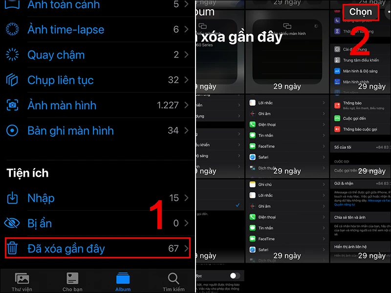 10 cách khôi phục ảnh đã xóa trên iPhone đơn giản, hiệu quả