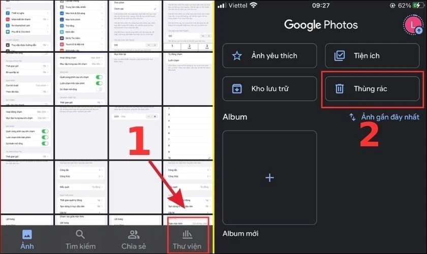 Khôi phục ảnh đã xóa vĩnh viễn trên Google Photos đơn giản