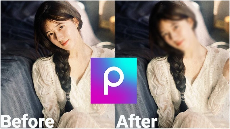 Cách làm mờ mặt trong ảnh bằng PicsArt cực nhanh, đơn giản