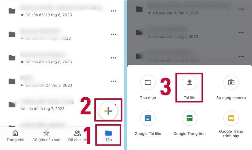 Cách tải ảnh lên Google Drive bằng điện thoại, máy tính 2024