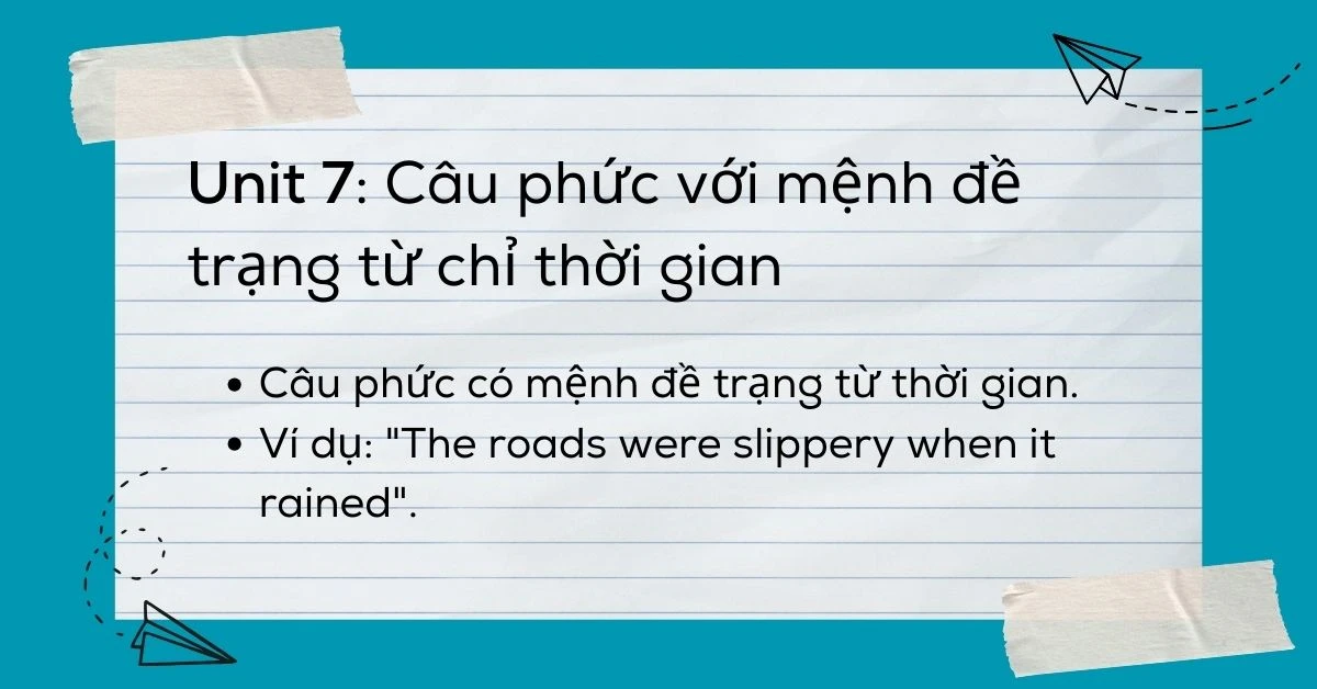 Tóm tắt ngữ pháp 12 Unit - Tiếng Anh lớp 8 sách Global Success