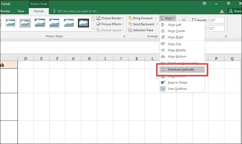 Cách chèn một và nhiều ảnh vào Excel đơn giản, nhanh chóng