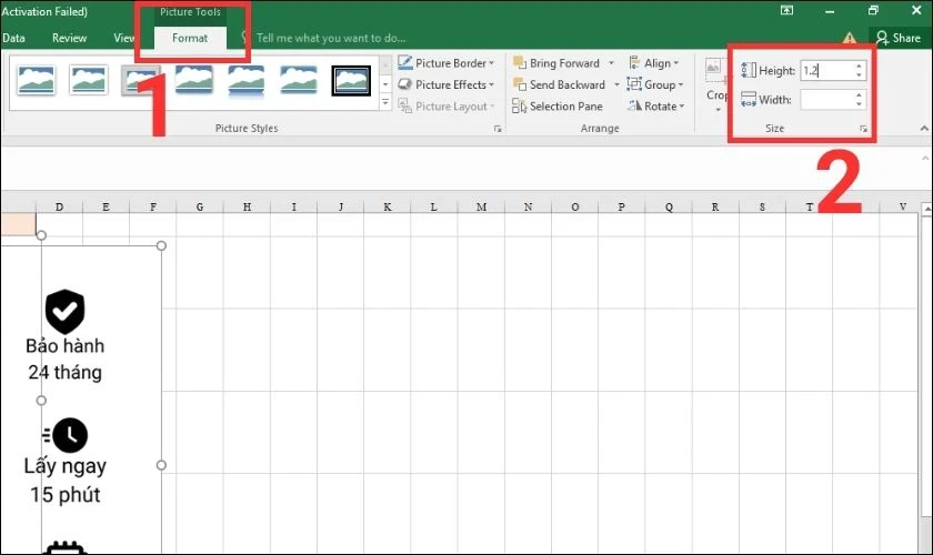 Cách chèn một và nhiều ảnh vào Excel đơn giản, nhanh chóng