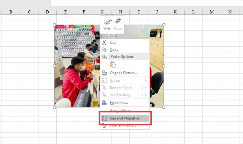 Cách chèn một và nhiều ảnh vào Excel đơn giản, nhanh chóng