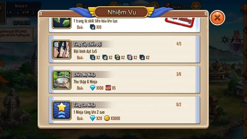 Đại Chiến Nhẫn Giả | Game nhập vai đấu tướng 2D kinh điển