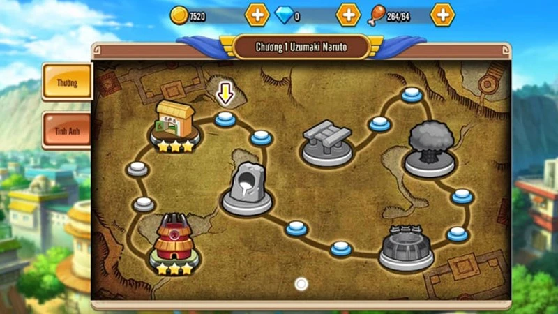 Đại Chiến Nhẫn Giả | Game nhập vai đấu tướng 2D kinh điển