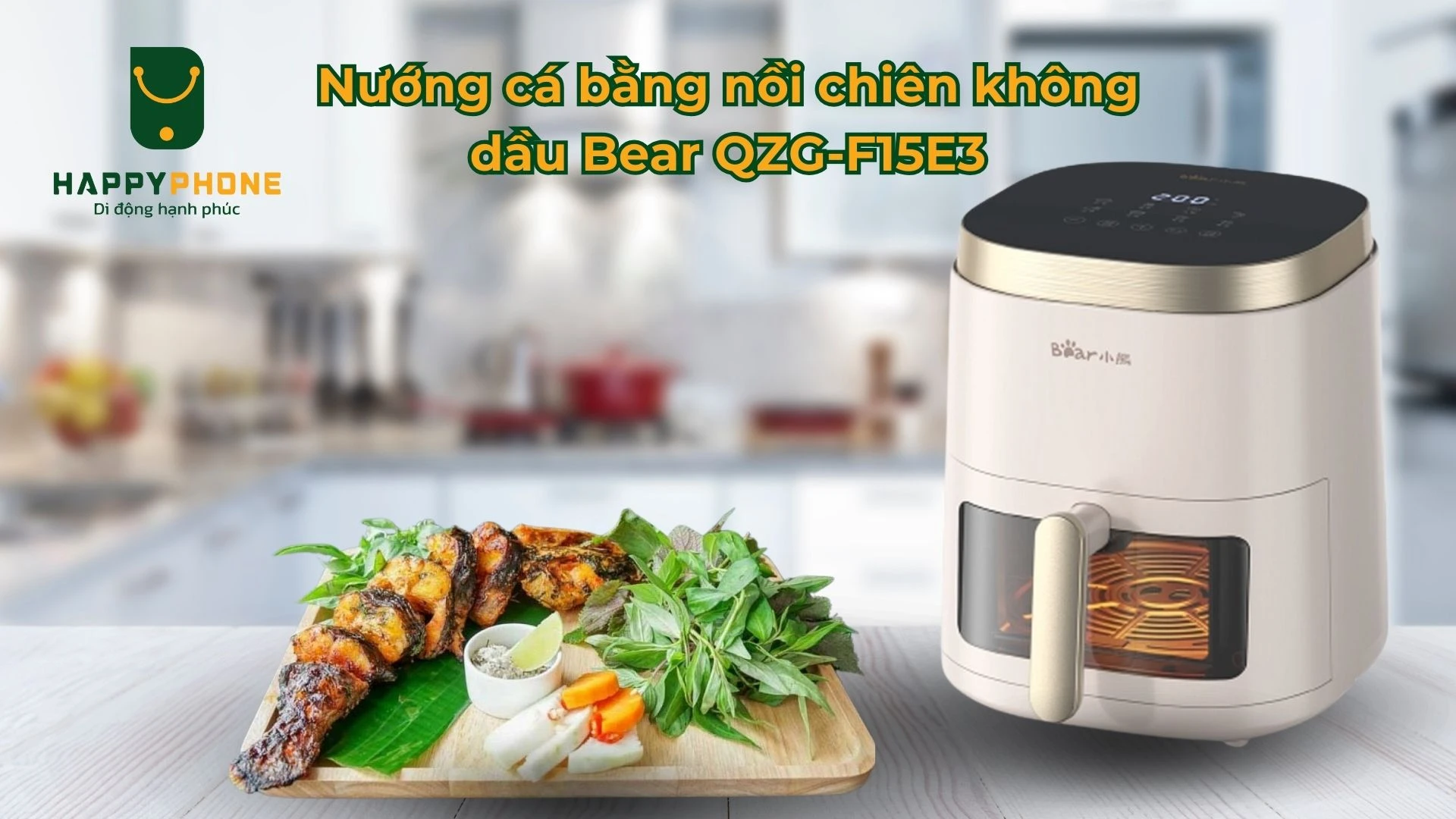 Hướng dẫn chiên cá bằng nồi chiên không dầu