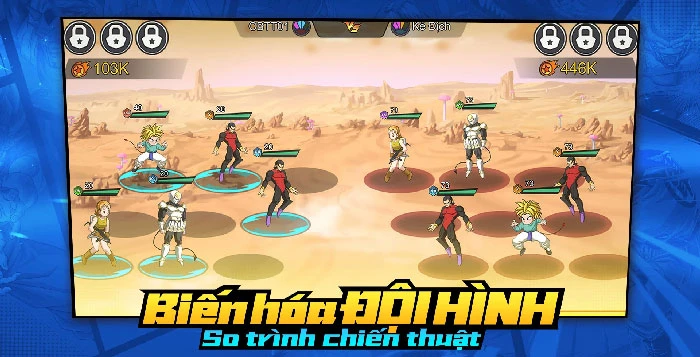 Chiến Binh Truyền Thuyết cho Android 1.2.30 Game đấu tướng Dragon Ball